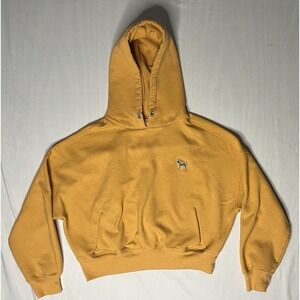 Volunteer Traditions Cropped Pullover Hoodie Women's Medium Orange TN Vols READ